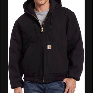 black carhartt jacket